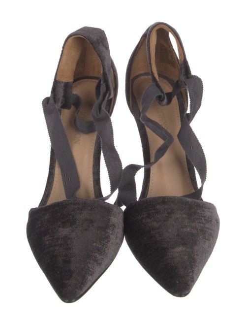Ulla Johnson Velvet Cutout Accent D'Orsay Pumps