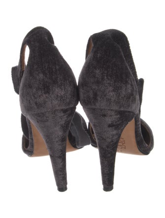 Ulla Johnson Velvet Cutout Accent D'Orsay Pumps