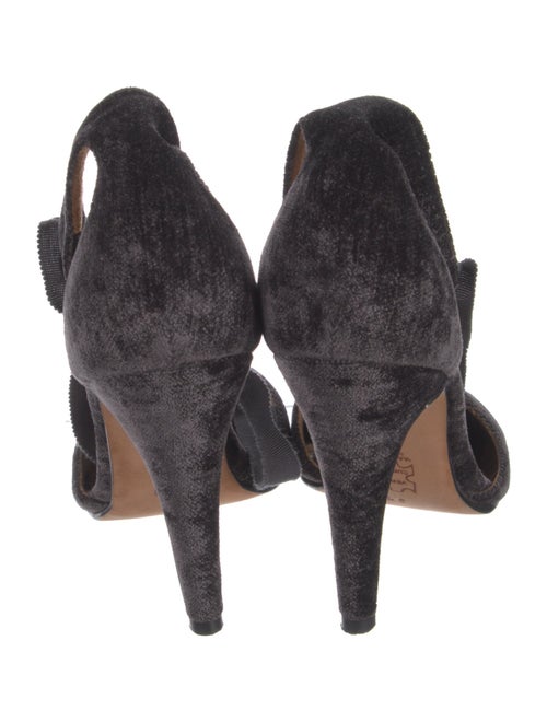 Ulla Johnson Velvet Cutout Accent D'Orsay Pumps