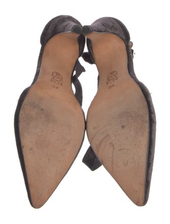 Ulla Johnson Velvet Cutout Accent D'Orsay Pumps