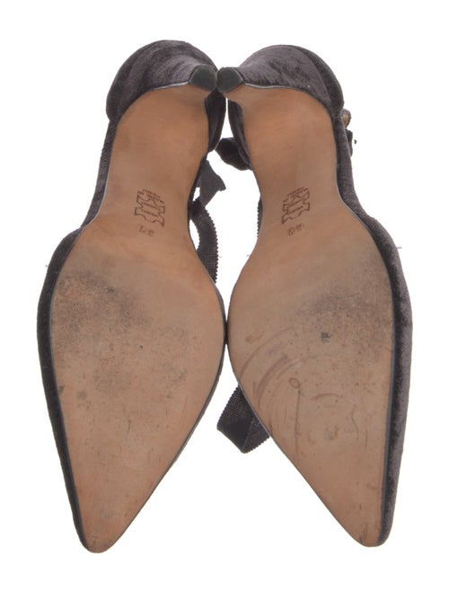 Ulla Johnson Velvet Cutout Accent D'Orsay Pumps