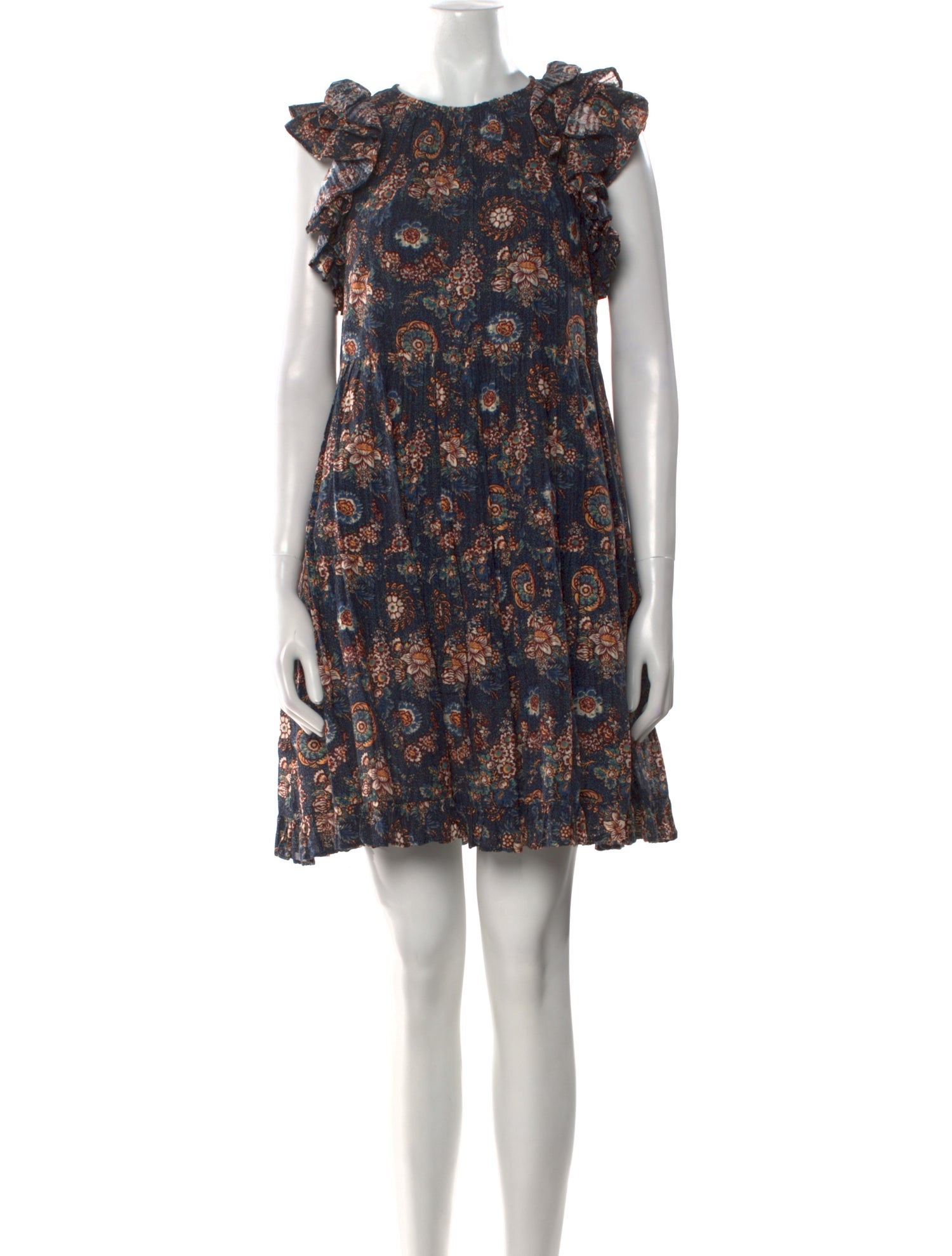 Ulla Johnson Floral Print Mini Dress