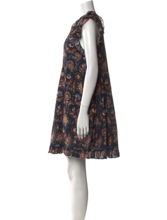 Ulla Johnson Floral Print Mini Dress
