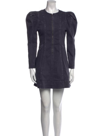 Ulla Johnson Crew Neck Mini Dress