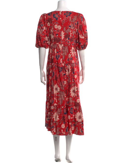 Ulla Johnson Floral Print Long Dress