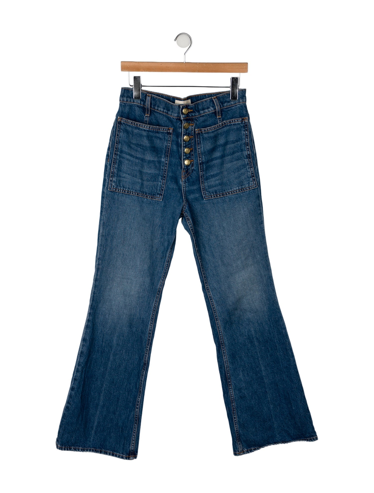 Ulla Johnson High-Rise Wide Leg Jeans