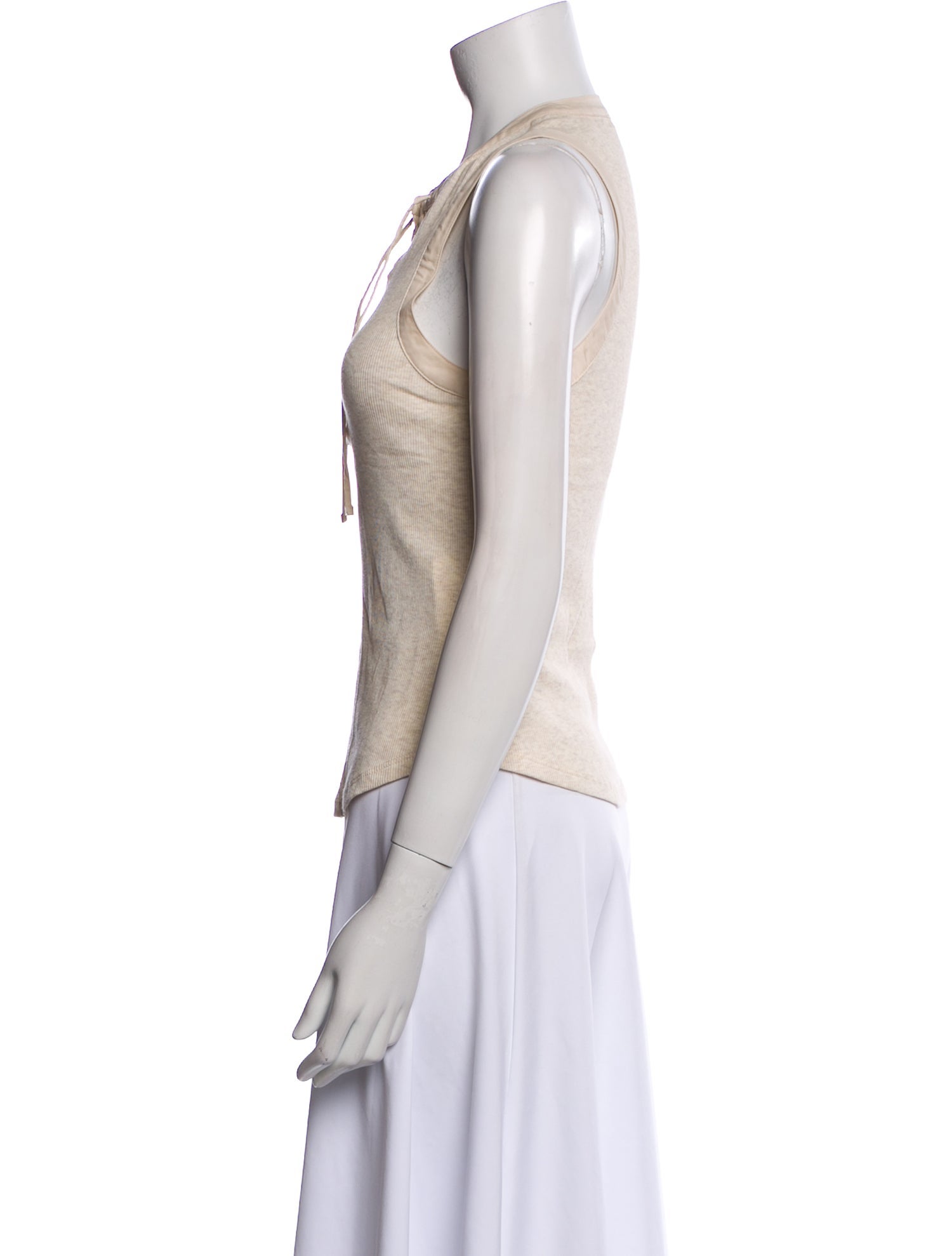 Ulla Johnson Crew Neck Sleeveless Top