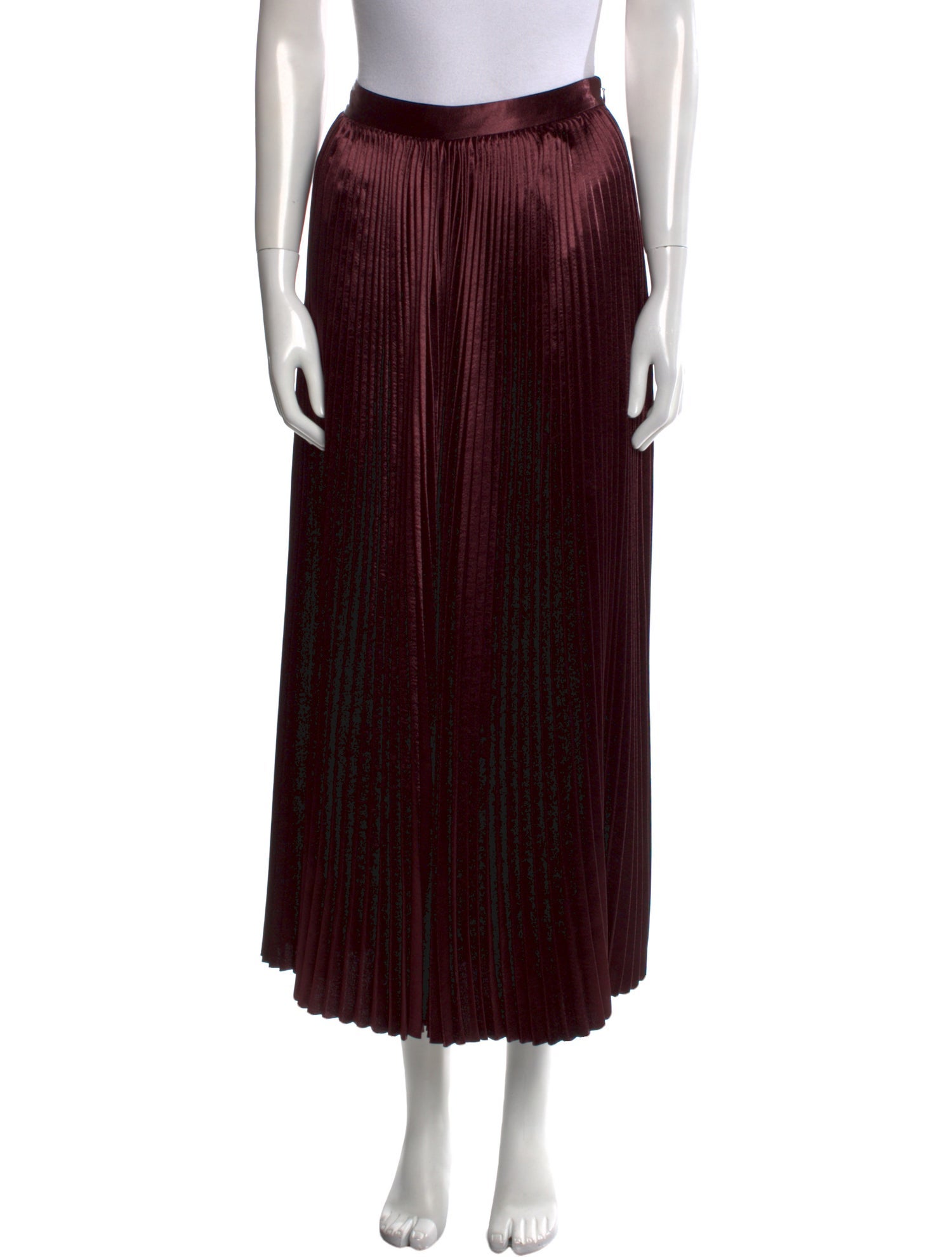 Ulla Johnson Pleated Accents Midi Length Skirt