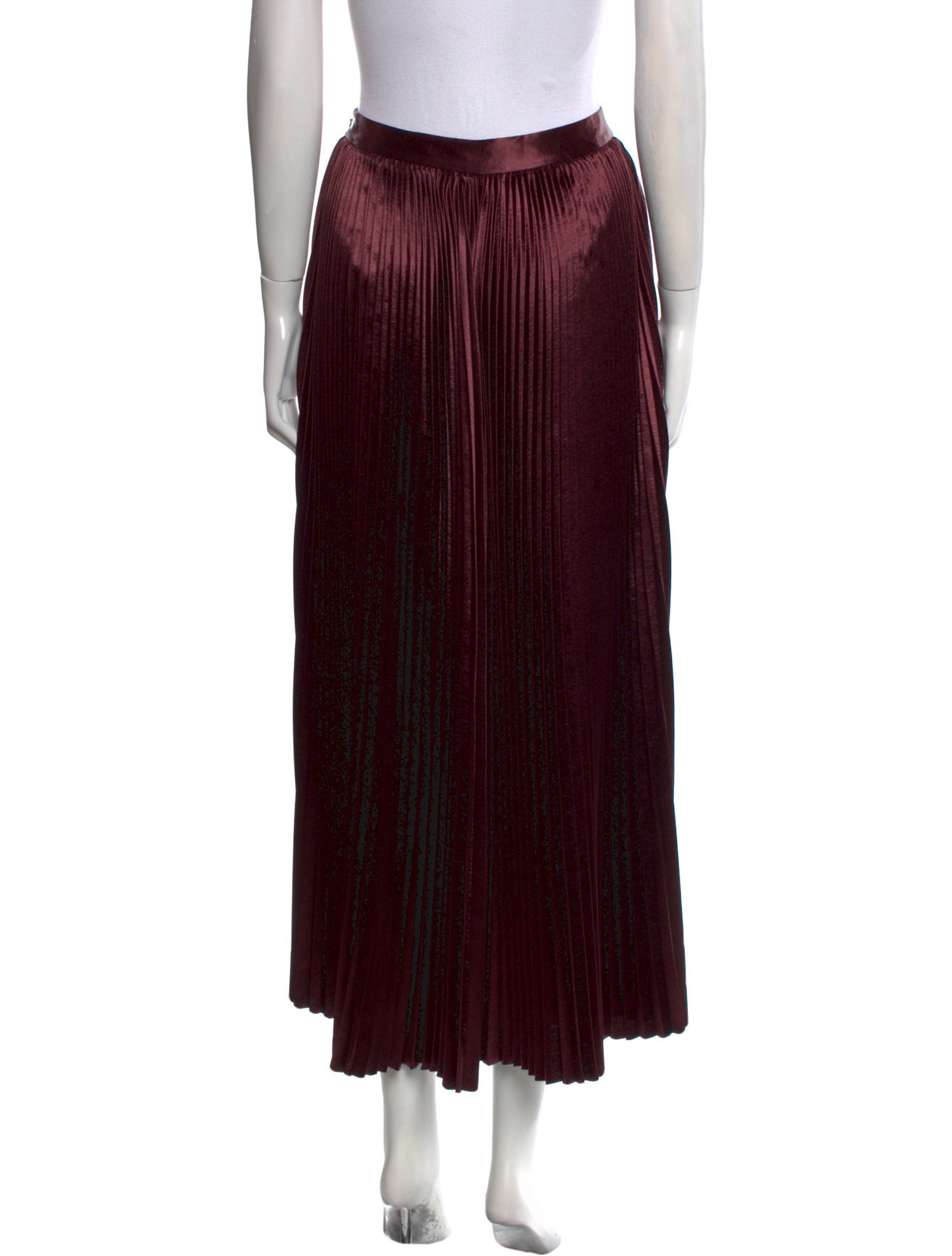 Ulla Johnson Pleated Accents Midi Length Skirt