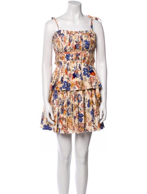 Ulla Johnson Floral Print Mini Dress