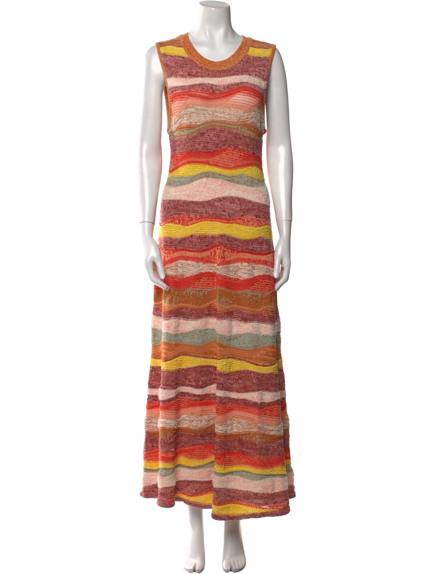 Ulla Johnson Striped Long Dress