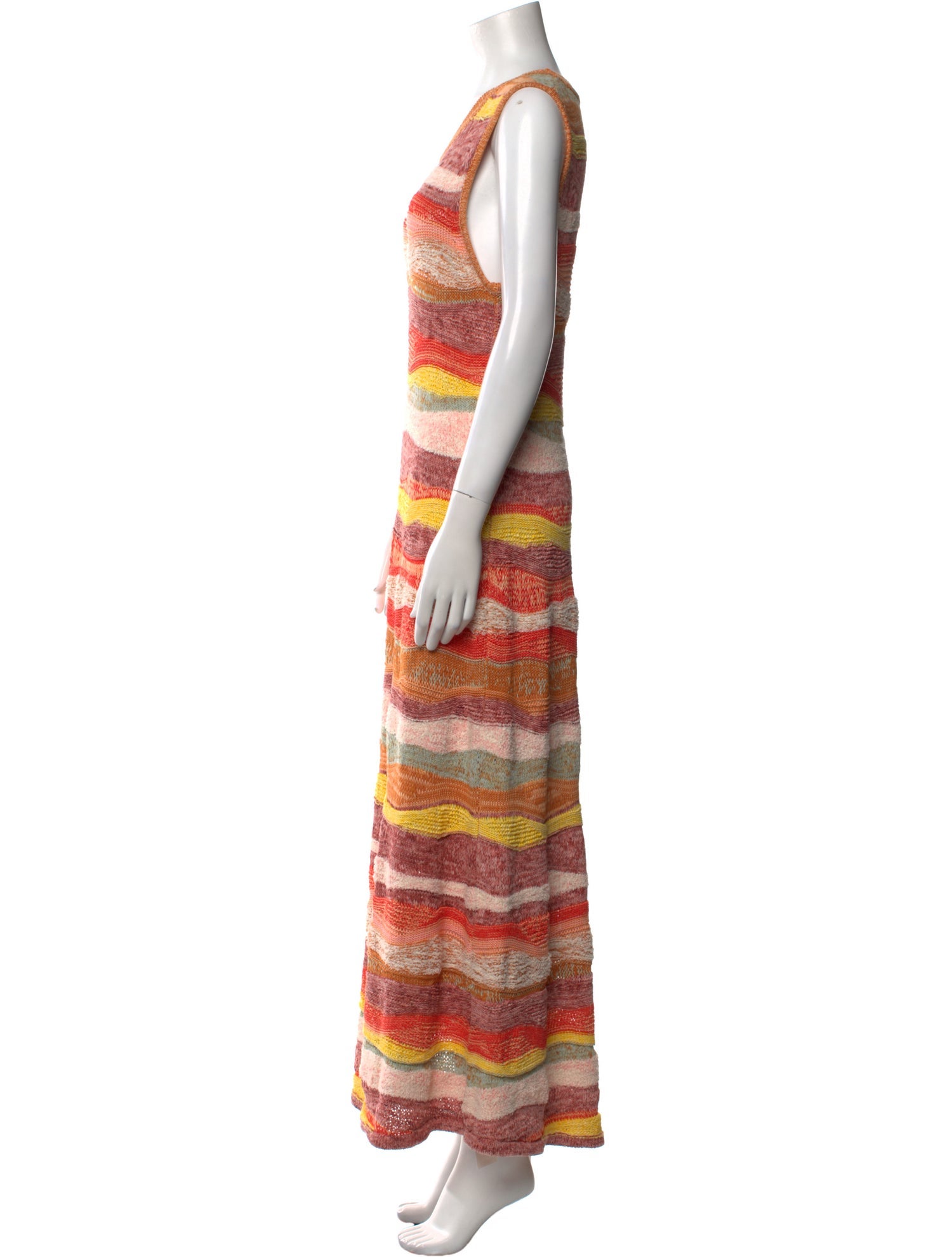 Ulla Johnson Striped Long Dress