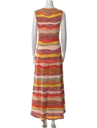 Ulla Johnson Striped Long Dress
