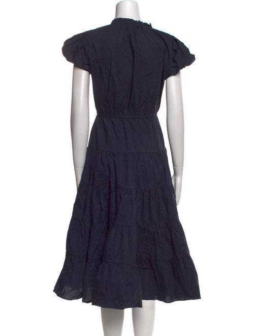 Ulla Johnson V-Neck Midi Length Dress