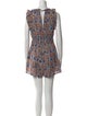 Ulla Johnson Printed Crew Neck Romper