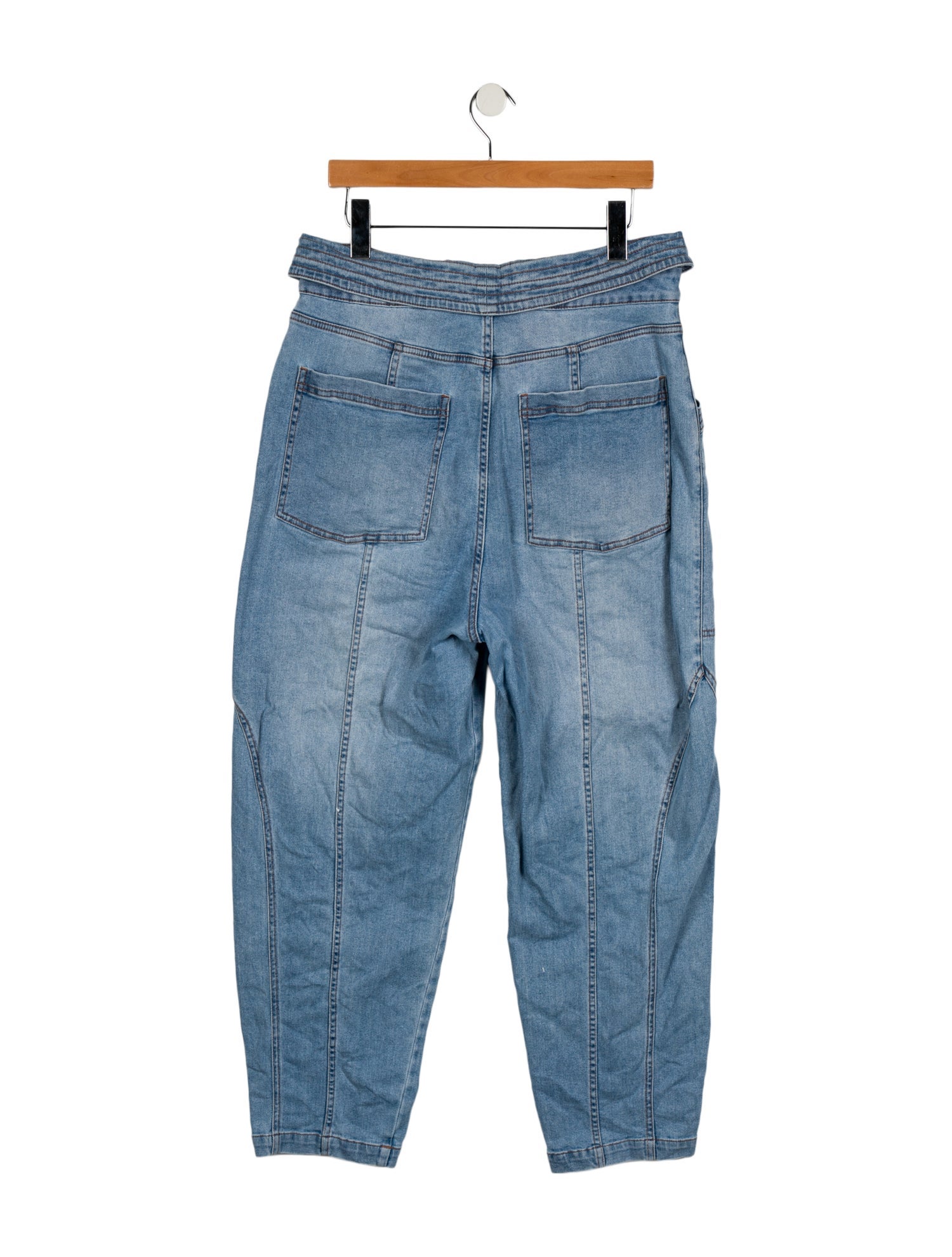 Ulla Johnson High-Rise Straight Leg Jeans