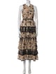 Ulla Johnson Printed Long Dress