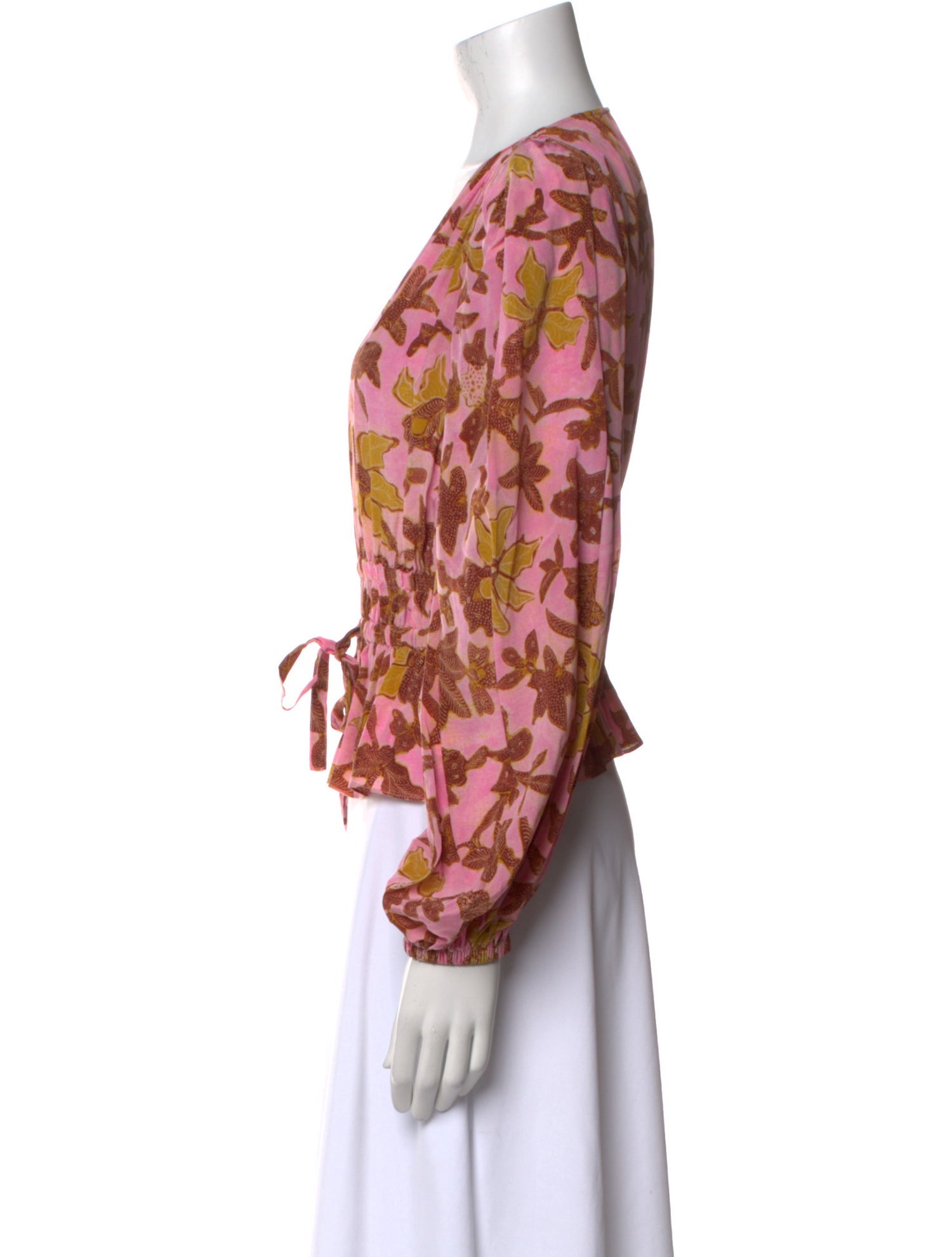 Ulla Johnson Silk Printed Blouse