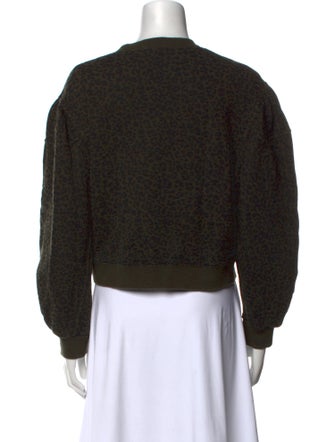 Ulla Johnson Crew Neck Long Sleeve Sweatshirt