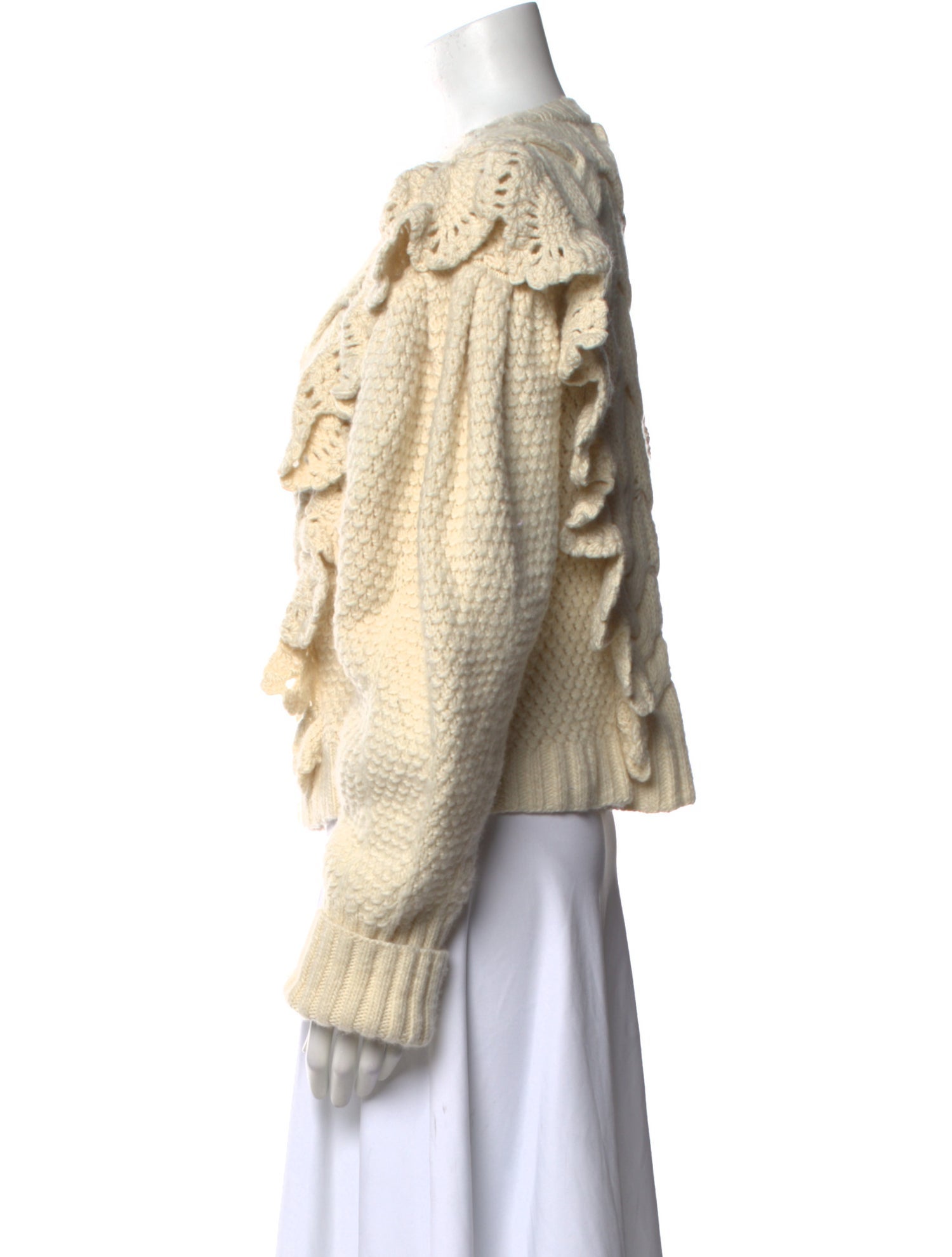 Ulla Johnson Wool Scoop Neck Sweater