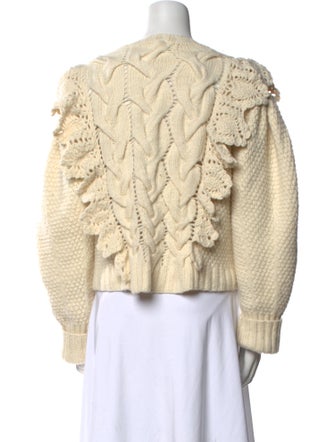 Ulla Johnson Wool Scoop Neck Sweater