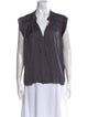 Ulla Johnson V-Neck Sleeveless Blouse