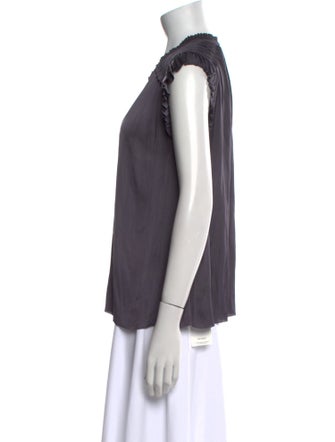 Ulla Johnson V-Neck Sleeveless Blouse