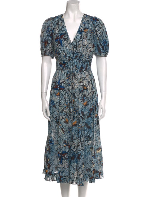 Ulla Johnson Floral Print Long Dress