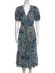 Ulla Johnson Floral Print Long Dress