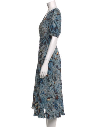 Ulla Johnson Floral Print Long Dress