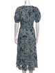 Ulla Johnson Floral Print Long Dress