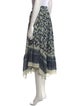 Ulla Johnson Printed Midi Length Skirt