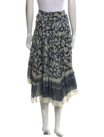 Ulla Johnson Printed Midi Length Skirt