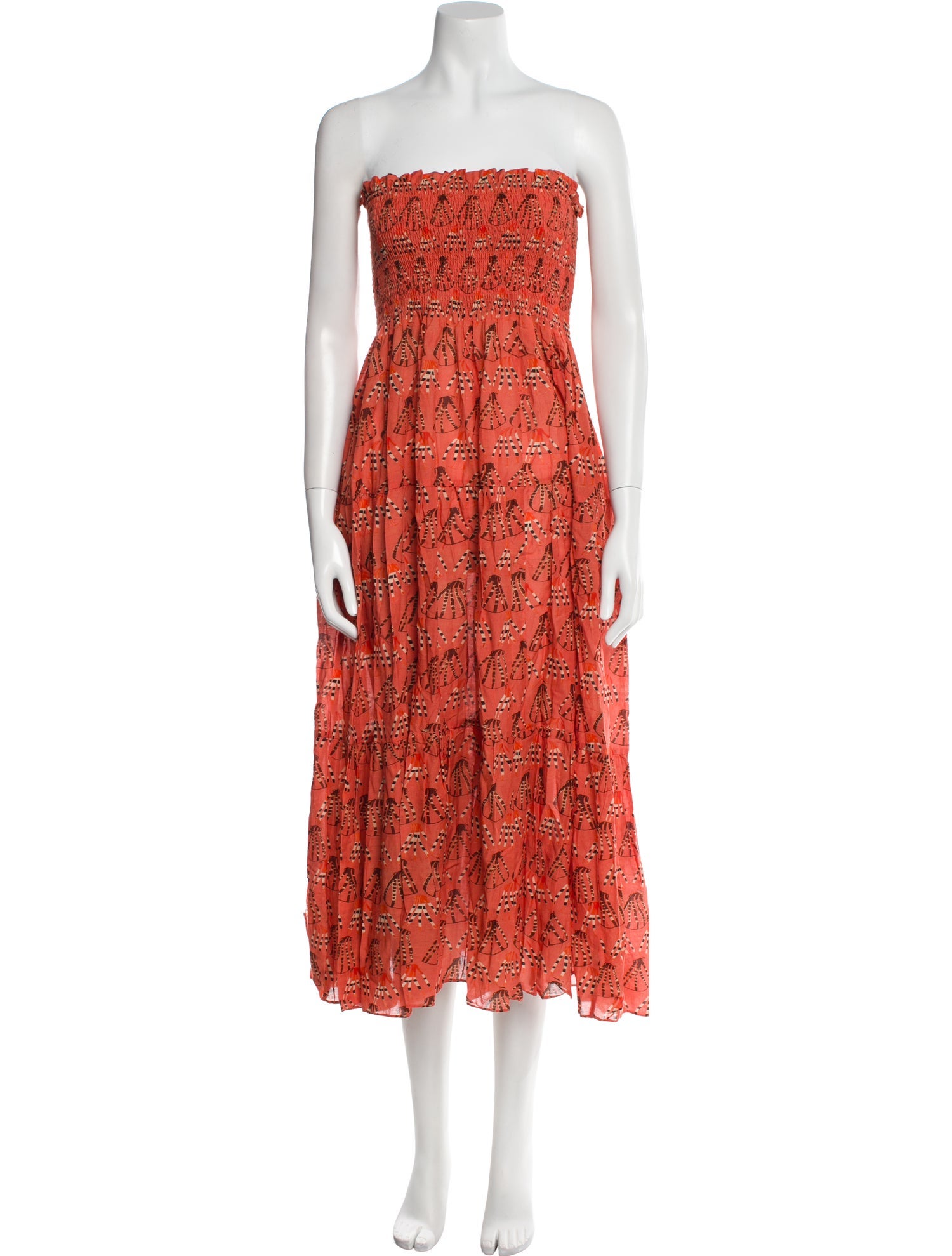 Ulla Johnson Printed Knee-Length Dress