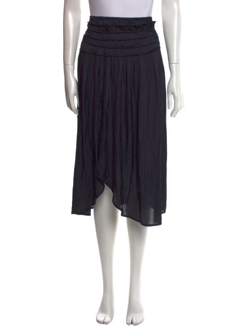 Ulla Johnson Pleated Accents Midi Length Skirt