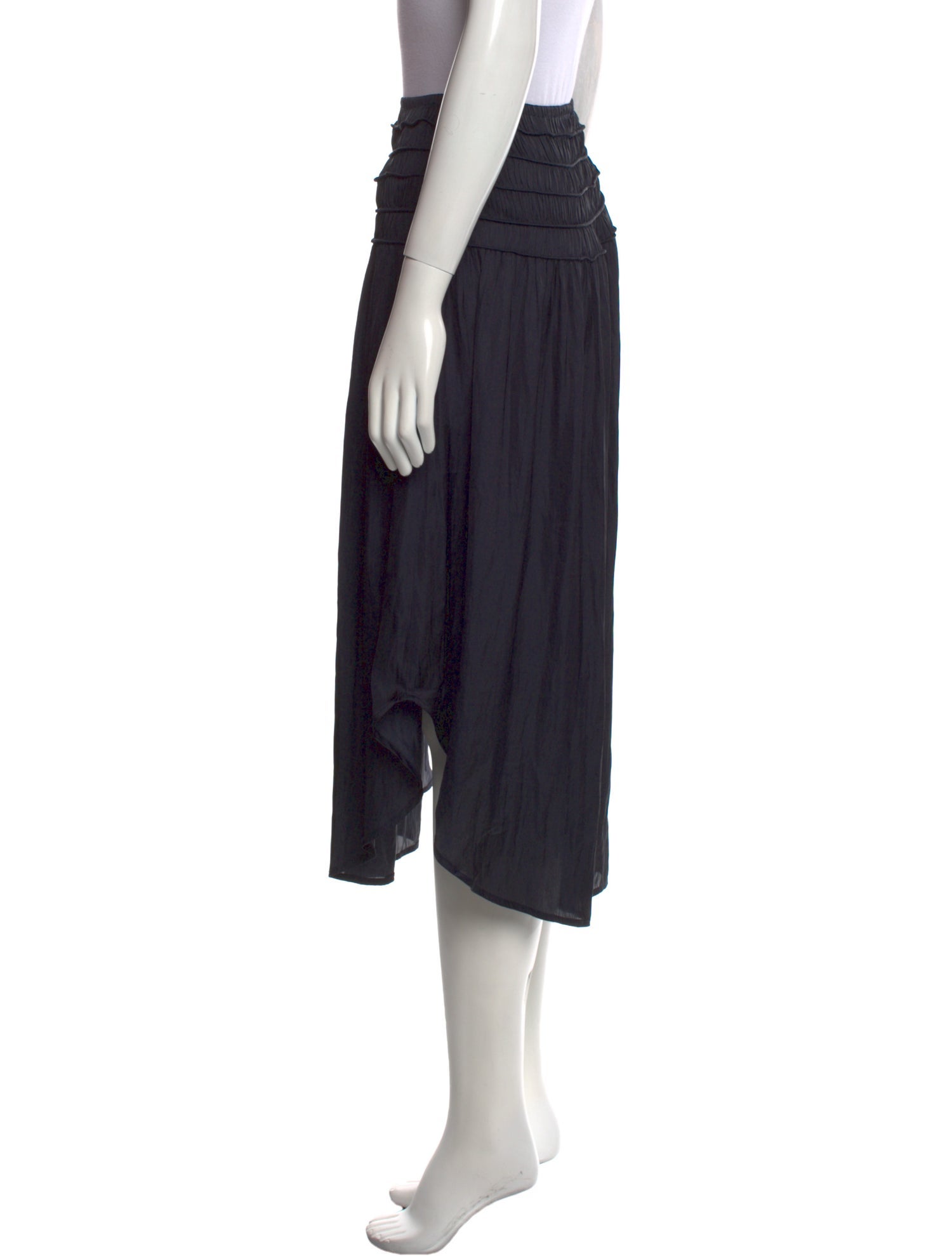 Ulla Johnson Pleated Accents Midi Length Skirt