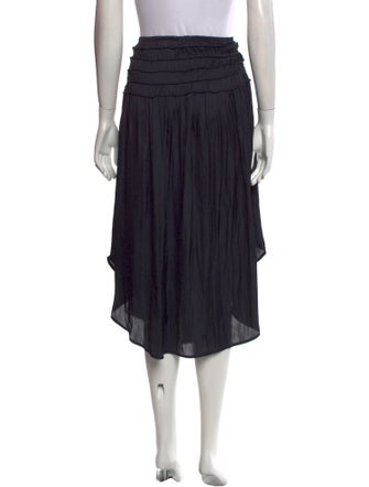 Ulla Johnson Pleated Accents Midi Length Skirt