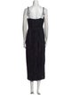 Ulla Johnson Striped Midi Length Dress