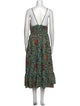 Ulla Johnson Floral Print Long Dress