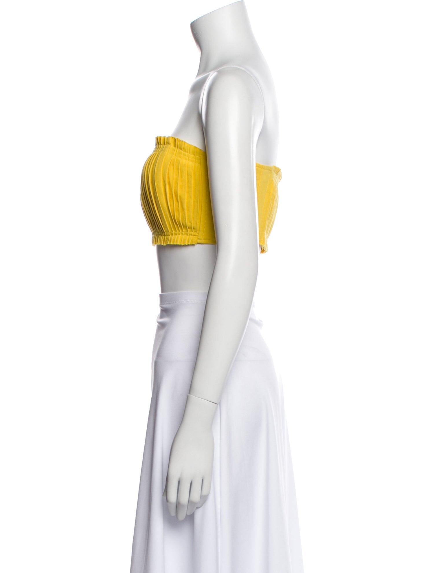 Ulla Johnson Strapless Crop Top