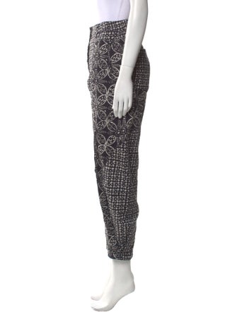 Ulla Johnson Printed Straight Leg Pants