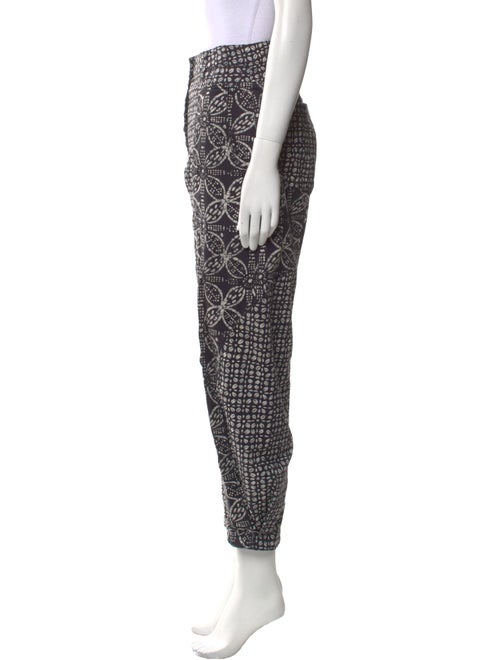 Ulla Johnson Printed Straight Leg Pants