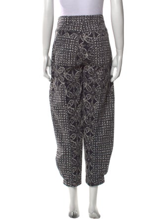 Ulla Johnson Printed Straight Leg Pants