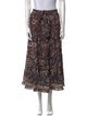 Ulla Johnson Printed Midi Length Skirt