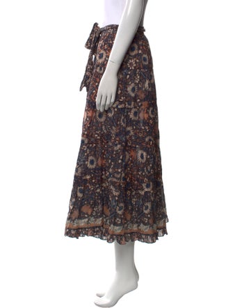 Ulla Johnson Printed Midi Length Skirt