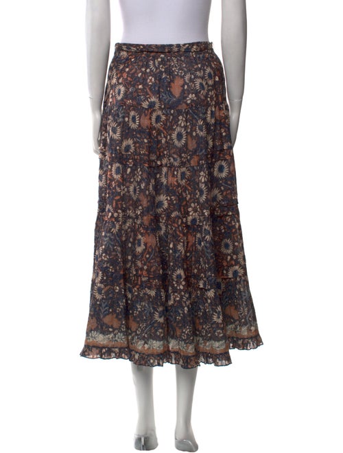 Ulla Johnson Printed Midi Length Skirt