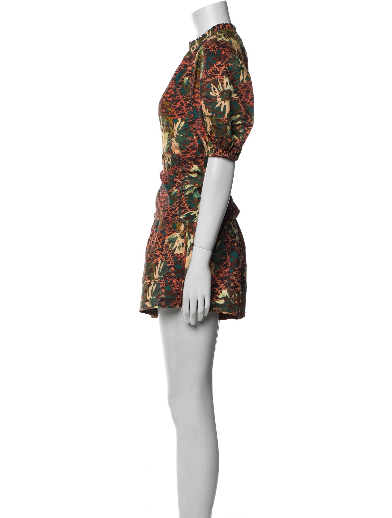 Ulla Johnson Floral Print Short Set