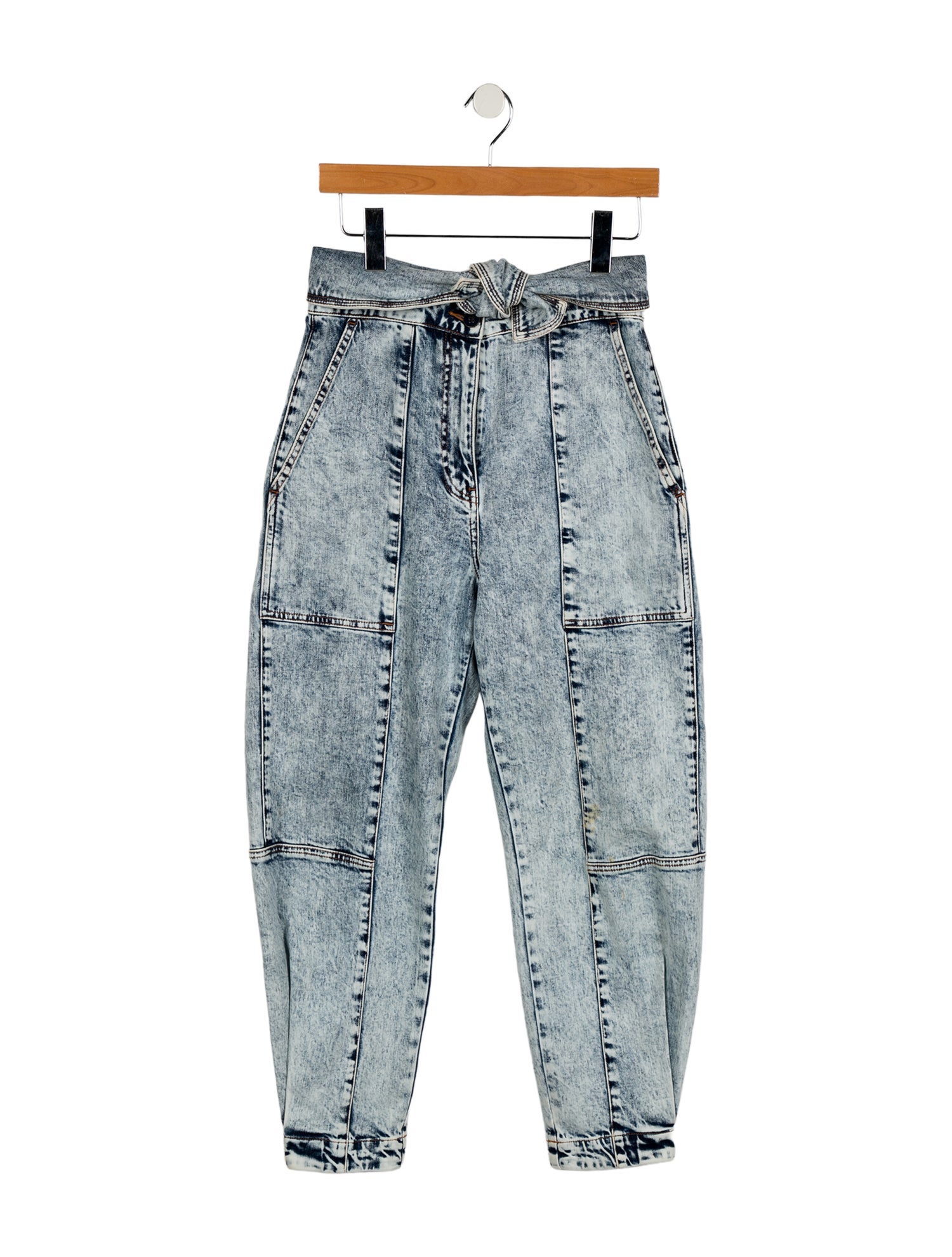 Ulla Johnson High-Rise Straight Leg Jeans