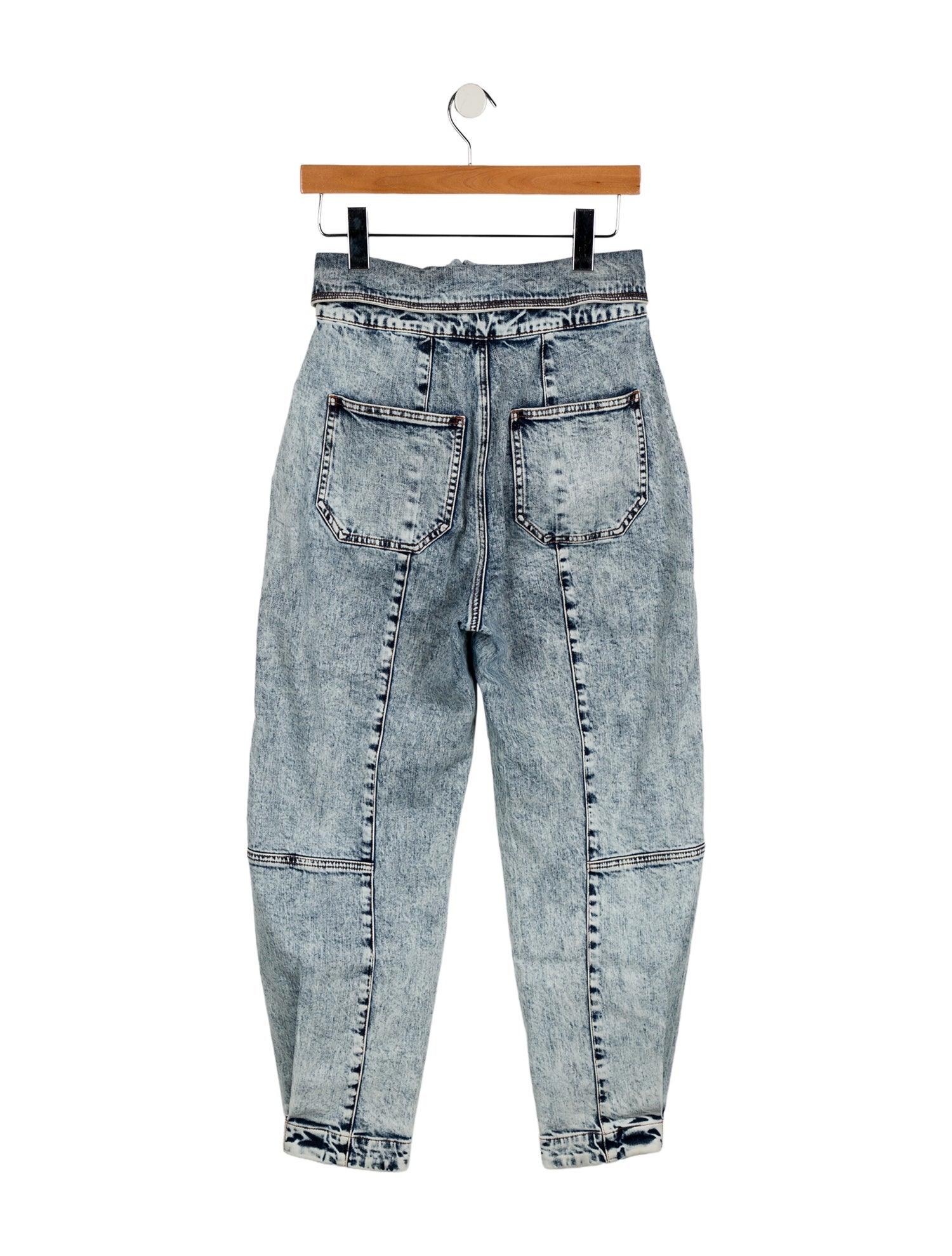 Ulla Johnson High-Rise Straight Leg Jeans