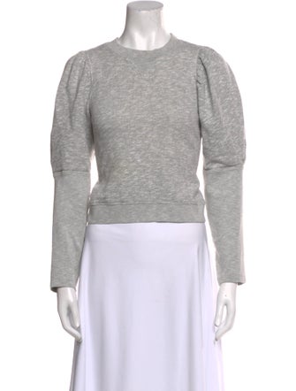 Ulla Johnson Crew Neck Long Sleeve Sweatshirt